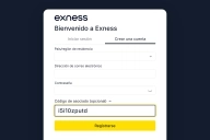 Código de Asociado Exness: 35% Reembolso Diario