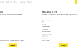 Exness Standard vs Standard Cent - Account Comparison