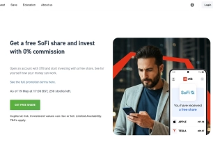 XTB Referral Code UK: Get 1 Free Sofi Share