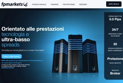 Conto FP Markets Standard vs Raw: Confronto completo