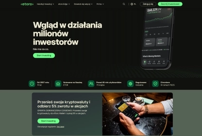 eToro Opinie - pionier internetowego handlu społecznościowego