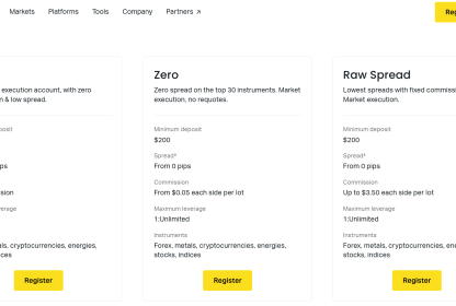 Exness Raw Spread vs Zero: Comparación de Cuentas