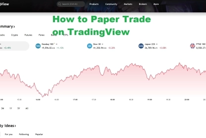 How to  Paper Trade on TradingView