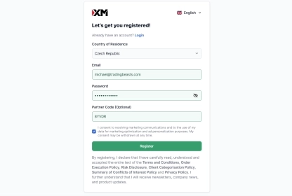 XM.com Sign Up Guide – How to Register a New Account