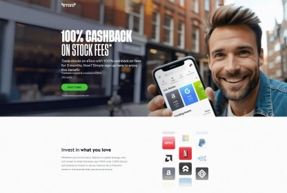 eToro Promo Code - Save up to 100$ on Commision Fees