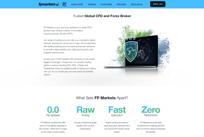 FP Markets Standard vs Raw Account: Full Comparison