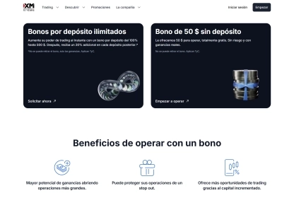 Bono XM $50 Sin Depósito – Cómo Reclamarlo y Términos