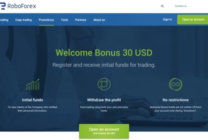 RoboForex $30 Welcome Bonus - How to Get it & T&Cs