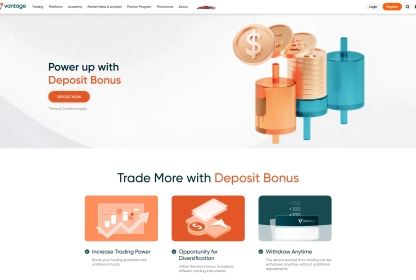 Vantage Markets 150% Deposit Bonus: Conditions and How to Claim It