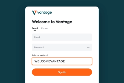 Vantage Referral Code - How to Apply and Bonuses