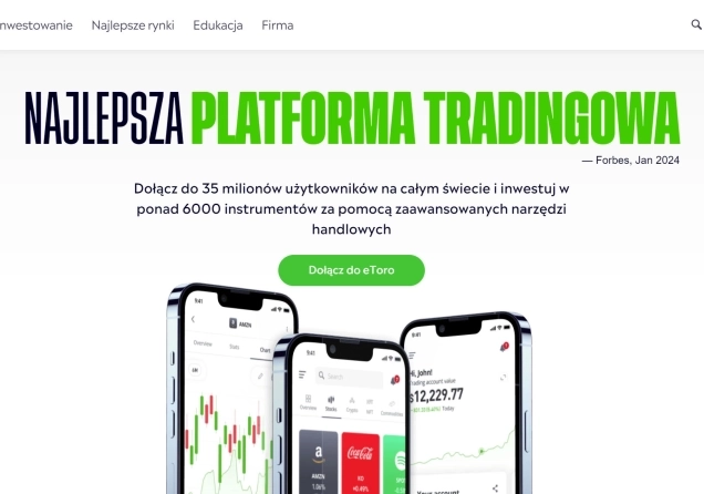 eToro Opinie - pionier internetowego handlu społecznościowego