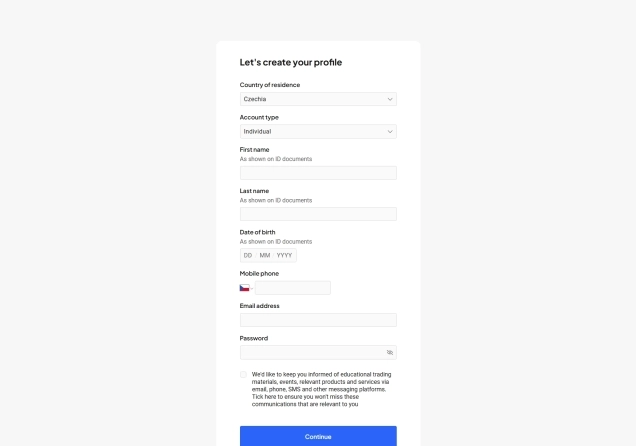 Pepperstone account opening process in detail