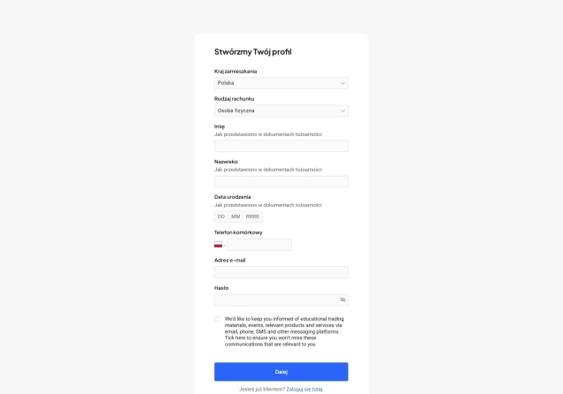 Pepperstone account opening process in detail
