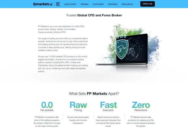 FP Markets Standard vs Raw Account: Full Comparison