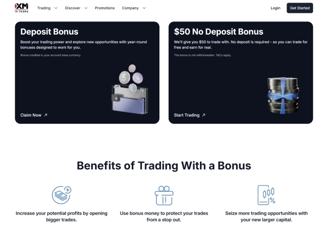 XM $50 No Deposit Bonus - How to Claim it & T&Cs