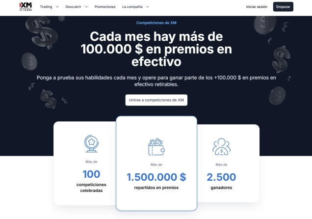 Competiciones de XM - Cómo ganar $40,000 en premios en efectivo