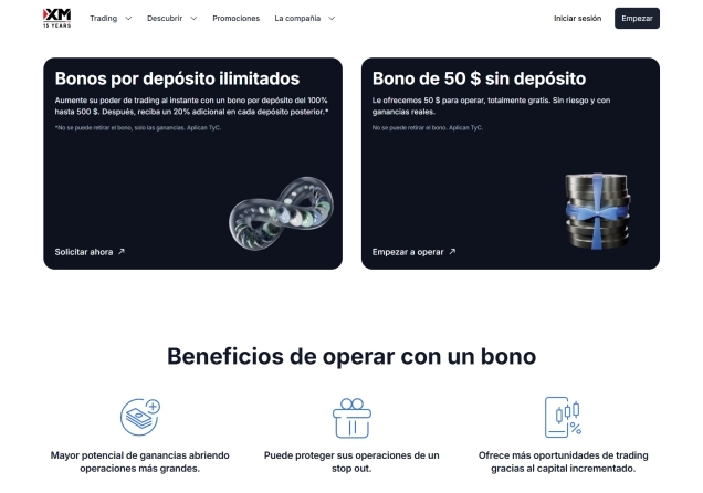 Bono XM $50 Sin Depósito – Cómo Reclamarlo y Términos