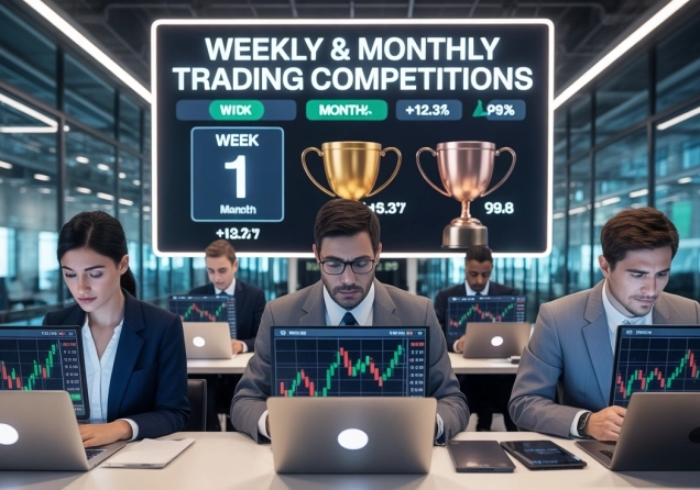 Weekly & Monthly Trading Competitions - Free Entry