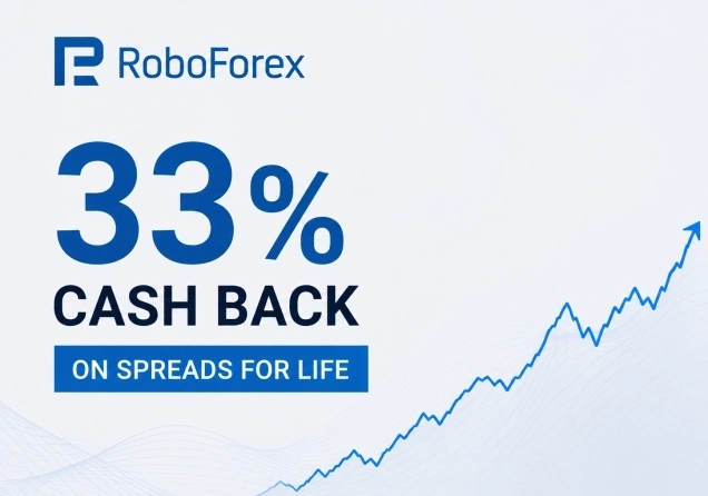Roboforex Rebate - Get 33% Cash Back on Every Trade for Life