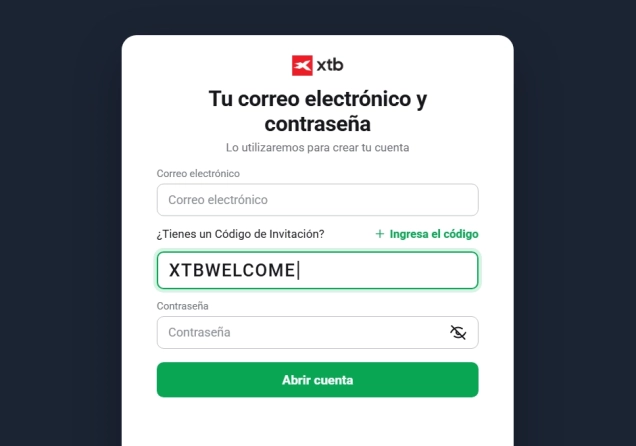 Código de Invitación XTB