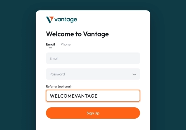 Vantage Referral Code - How to Apply and Bonuses