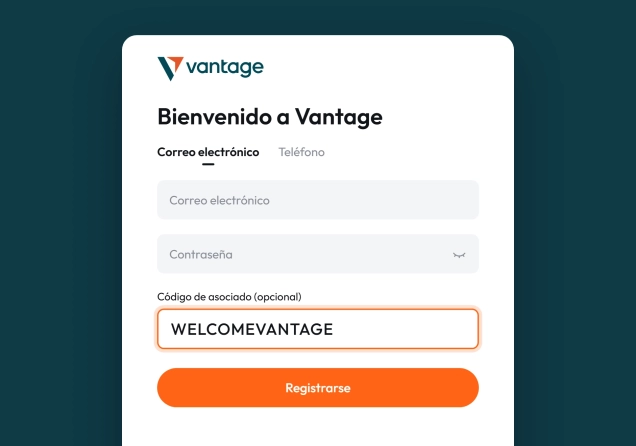Código de Referido de Vantage - Cómo aplicarlo y bonos