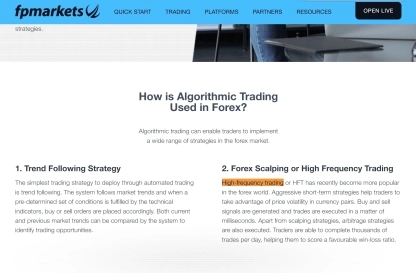 Migliori Broker per il Trading ad Alta Frequenza