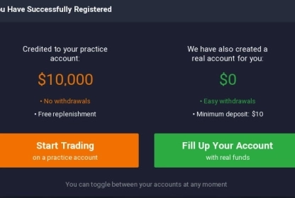 IQ Option FREE Demo Account