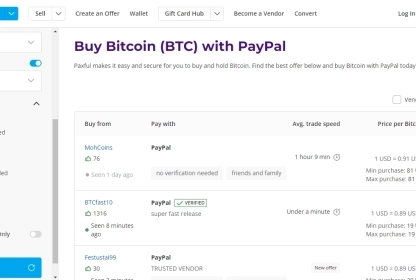 Cryptocurrency Exchanges That Accept PayPal