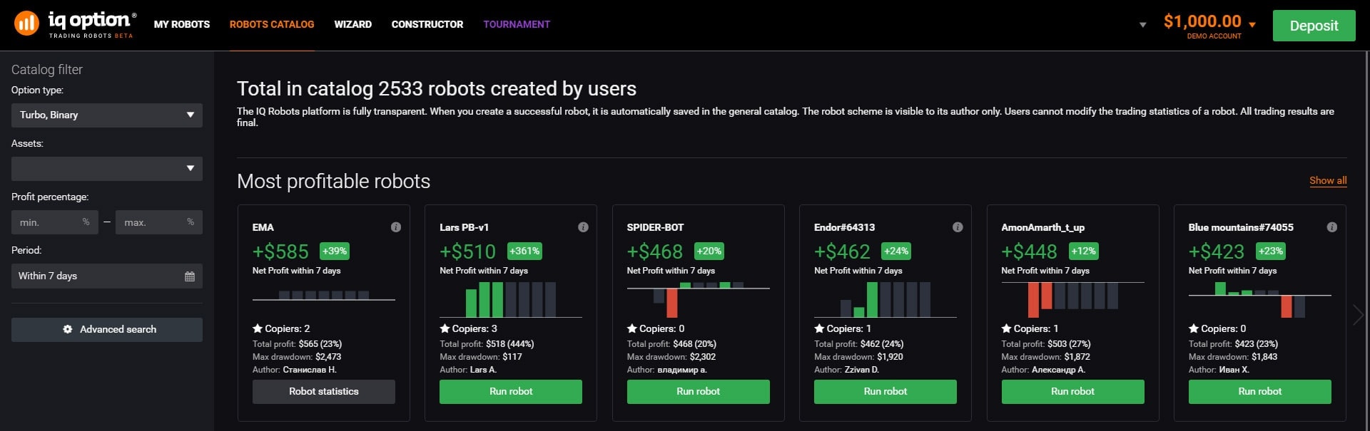 iq option forex robot